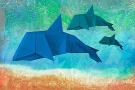 ORIGAMI - Dauphin sur Erich Krätschmer