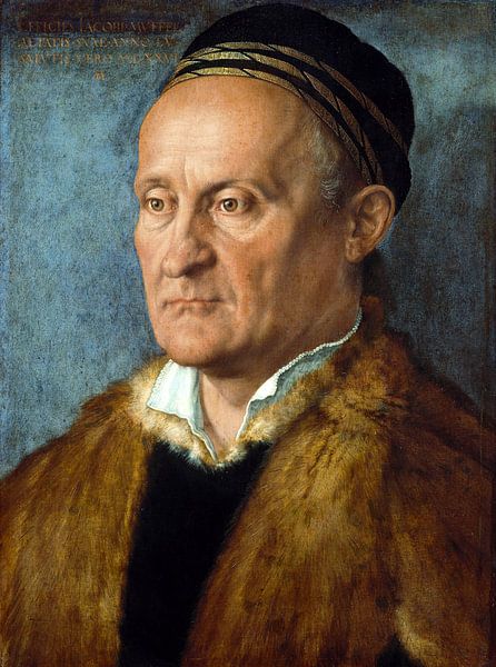 Albrecht Dürer.Porträt von Jakob Muffel von 1000 Schilderijen