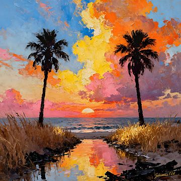 Küstengeflüster 12 von Johannas Art Creations