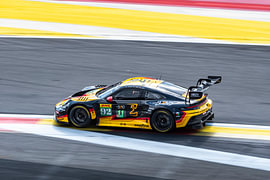 Porsche GT3-Rennwagen, Seitenansicht von Rob Rollenberg