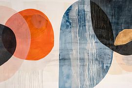 Abstract Geometric Painting by Poster Art Shop