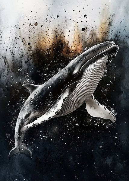 Zeeleven walvis #walvis van JBJart Justyna Jaszke