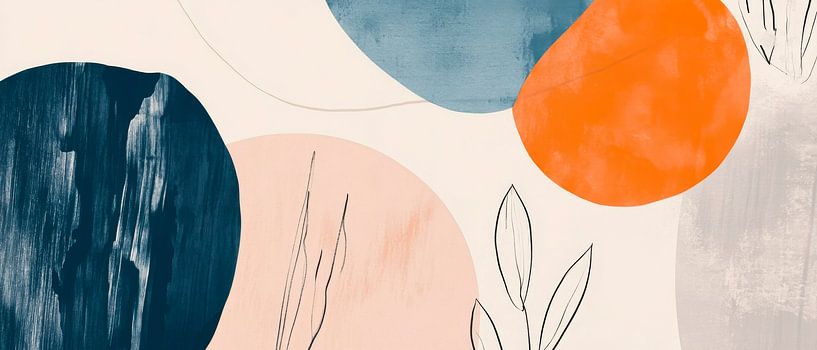 Abstracte vormen van Poster Art Shop