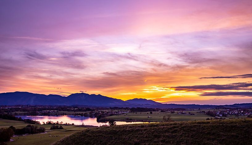 Vue sur le Riegsee par W.Schriebl PixelArts