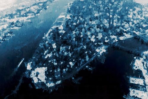 Manhattan vanuit de lucht