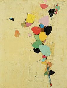 Blatt Schmetterlinge | Bunte Natur Abstrakt