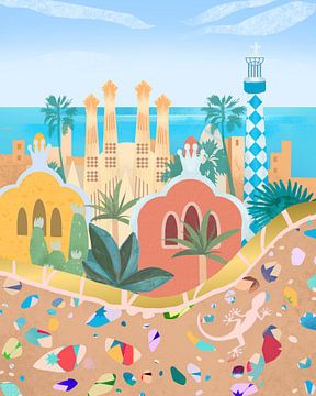 Barcelona van Petra Lizde