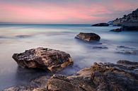 Zeelandschap kust Costa Blanca Spanje van Peter Bolman thumbnail