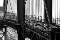 Traffic on the Golden Gate Bridge - USA by Ricardo Bouman thumbnail