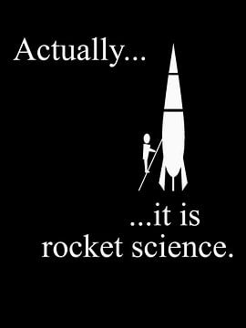 Actually... it is rocket science. van Grüntyers .