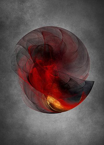 Fractal zeeschelp #fractal #abstractie