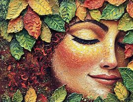 Autumnal happiness by Frank Heinz