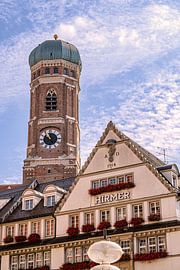 Bavaria : Frauenkirche Munich by Photoart-Naegele