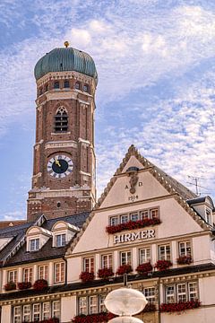 Beieren : Frauenkirche München van Photoart-Naegele