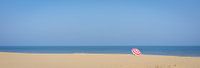 Parasol on the Beach by Johan Vanbockryck thumbnail