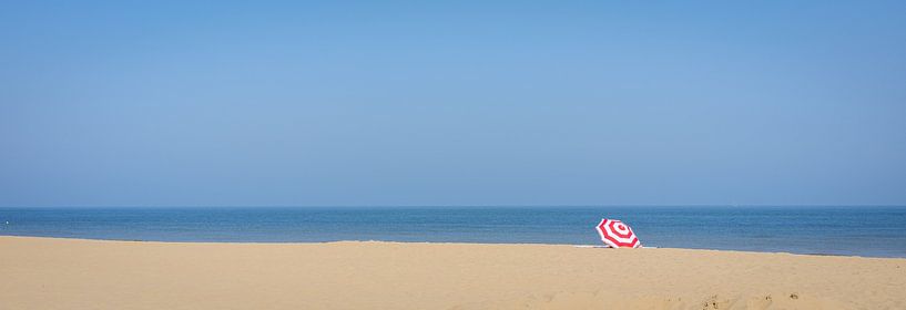 Sonnenschirm am Strand von Johan Vanbockryck