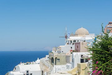 Skyline von Thira, Santorin