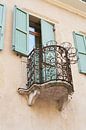 Balkon van de oude stad in Malcesine van Heiko Kueverling thumbnail