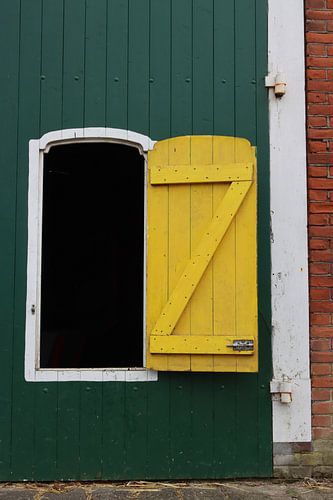 Coloured door