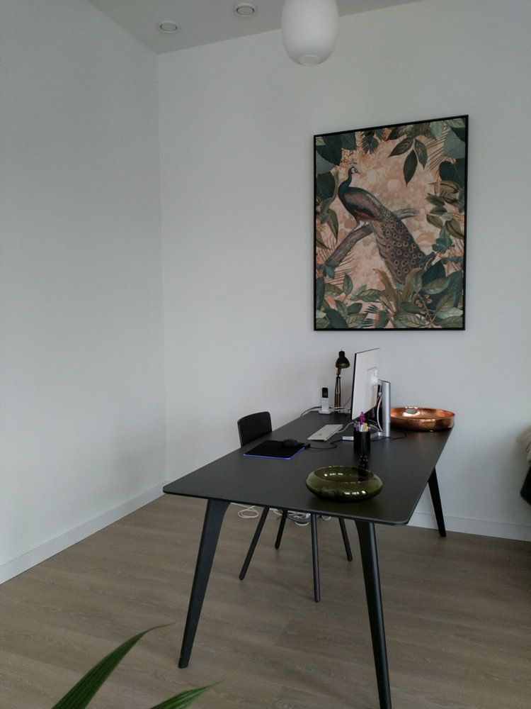 Peacock in Paradise III  by Andrea Haase 