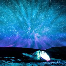 Midden in een droom II van Mad Dog Art