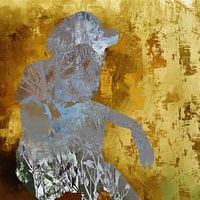 Silence - abstract portrait of a woman in nature