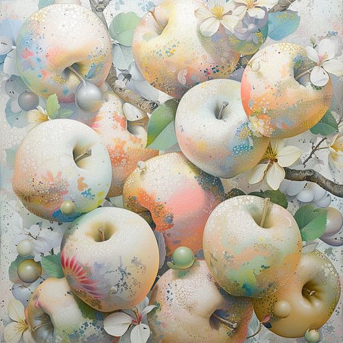 Apfel-Malerei