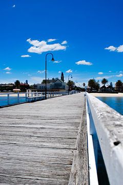 De pier van St. Kilda - Melbourne, Australië van Be More Outdoor