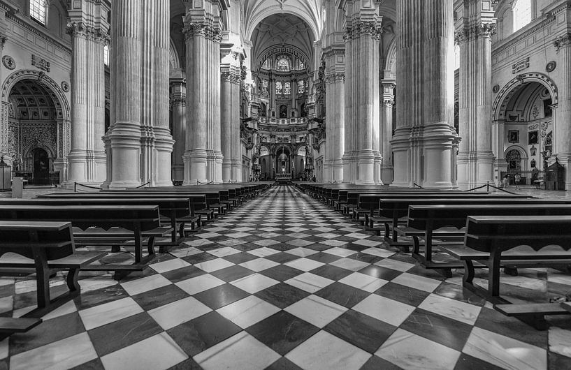 Granada , Kathedraal van Wim Mourits