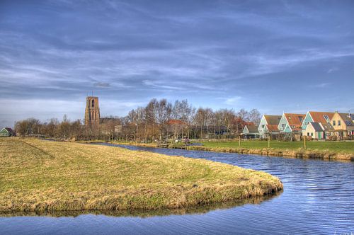 Ransdorp on the outskirts of Amsterdam with spring air