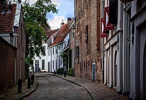Breestraat und Rückseite des Museums Flehite, historisches Amersfoort