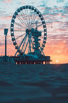 Riesenrad Scheveningen von Alex van der Aa