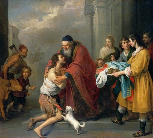 Bolome Esteban Murillo,De terugkeer van de verloren zoon, 1670