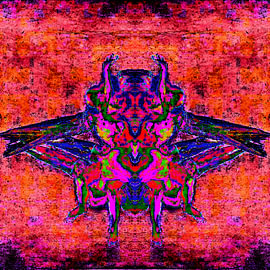 Neon Art Goya Spiegelung von 1321
