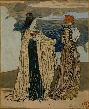 Legendäre Prinzessin von Eugène Grasset von Peter Balan