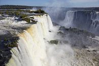 Het gebied van Iguazu Falls is een set van ongeveer 275 watervallen in de Iguazu River van Tjeerd Kruse thumbnail