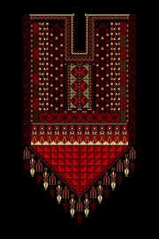 Tatreez ornament template 93 by Richard Laschon