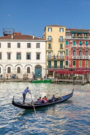 Gondola ride on the Grand Canal