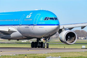 KLM Airbus A330-200 with a special story. by Jaap van den Berg