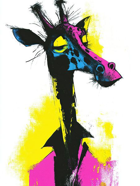Neon Gaze by Wonderful Art