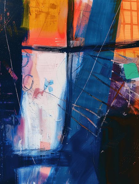 Colourful, modern and abstract by Studio Allee
