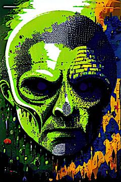 De keizer van de aliens van Gallery of Wonders | Exclusive Wandbilder