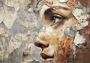 Peinture au regard puissant