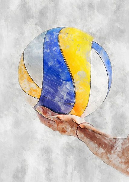 Volleybal 2 van Mateo