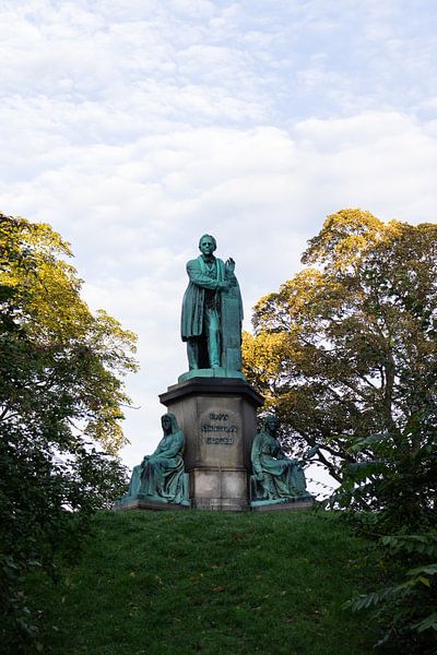 Statue of Hans Christian Ørsted in Copenhagen, Denmark by Kelsey van den Bosch