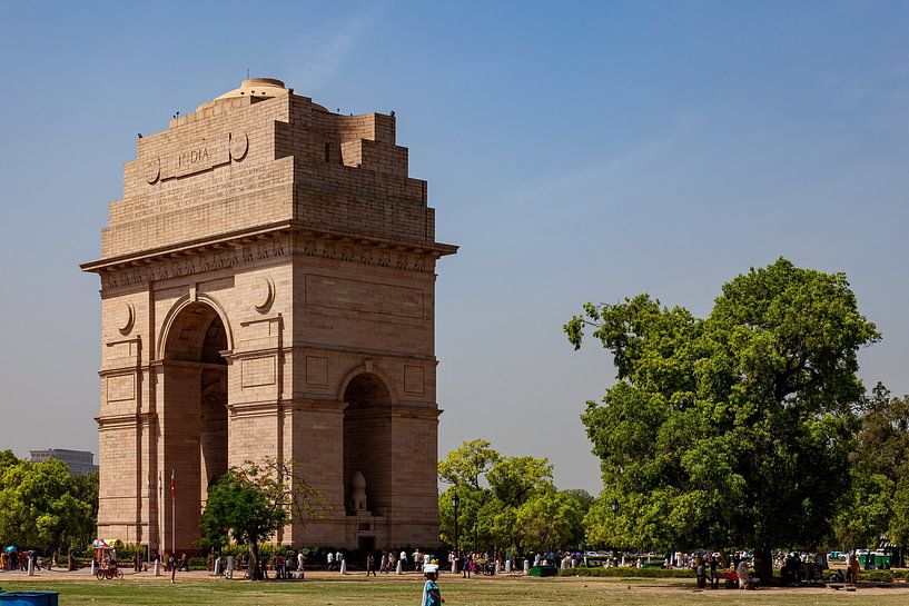 Das India Gate in neu Delhi von Roland Brack