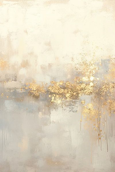 Aardetinten Abstract | Abstract met Aardetinten van Kunst Kriebels