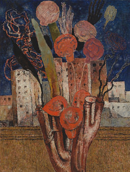Frits Van den Berghe, Bloemen over de stad, 1929