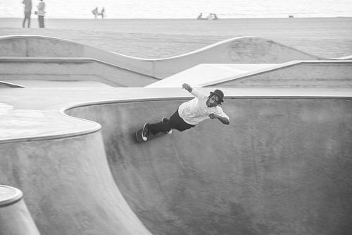 Skateboarding in Venice