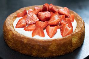 Erdbeerkuchen